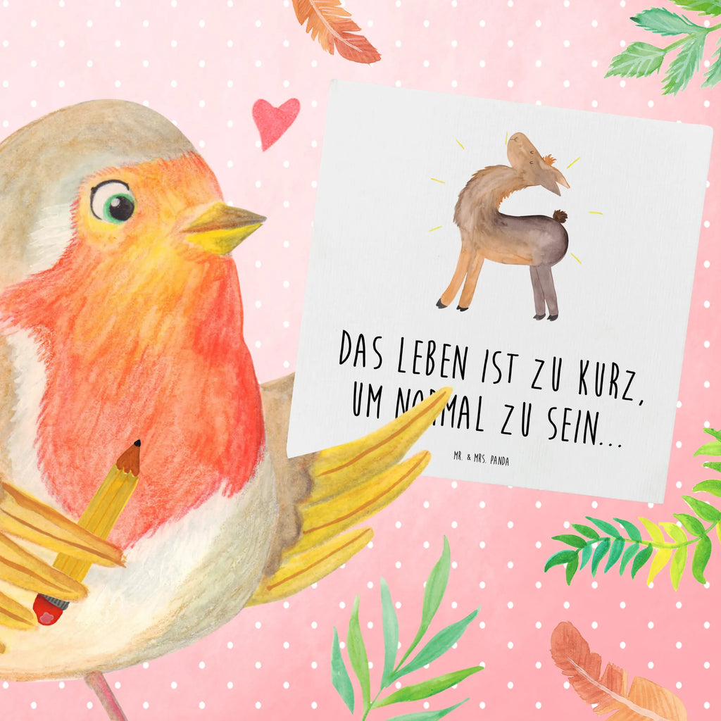 Deluxe Karte Lama Stolz doppelkarte, Glückwunschkarte, faltkarte, Klappkarte, anlasskarte, Grußkarte, Lama, Alpaka, Kumpel, Family, Außenseiter, Freundin, Hippie, Lamas, Beste Freundin, Anders, Neustart, Familie, Stolz, Freundinnen