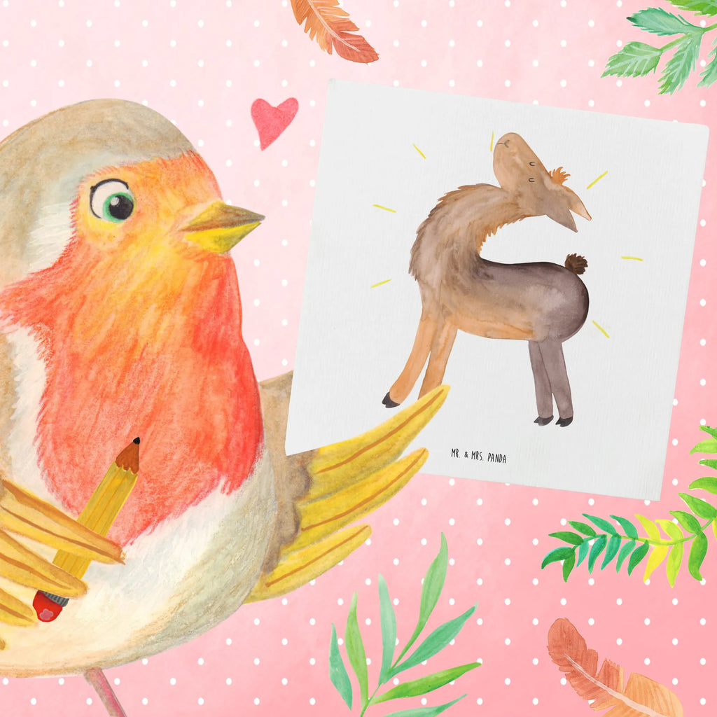 Deluxe Karte Lama Stolz doppelkarte, Glückwunschkarte, faltkarte, Klappkarte, anlasskarte, Grußkarte, Lama, Alpaka, Kumpel, Family, Außenseiter, Freundin, Hippie, Lamas, Beste Freundin, Anders, Neustart, Familie, Stolz, Freundinnen