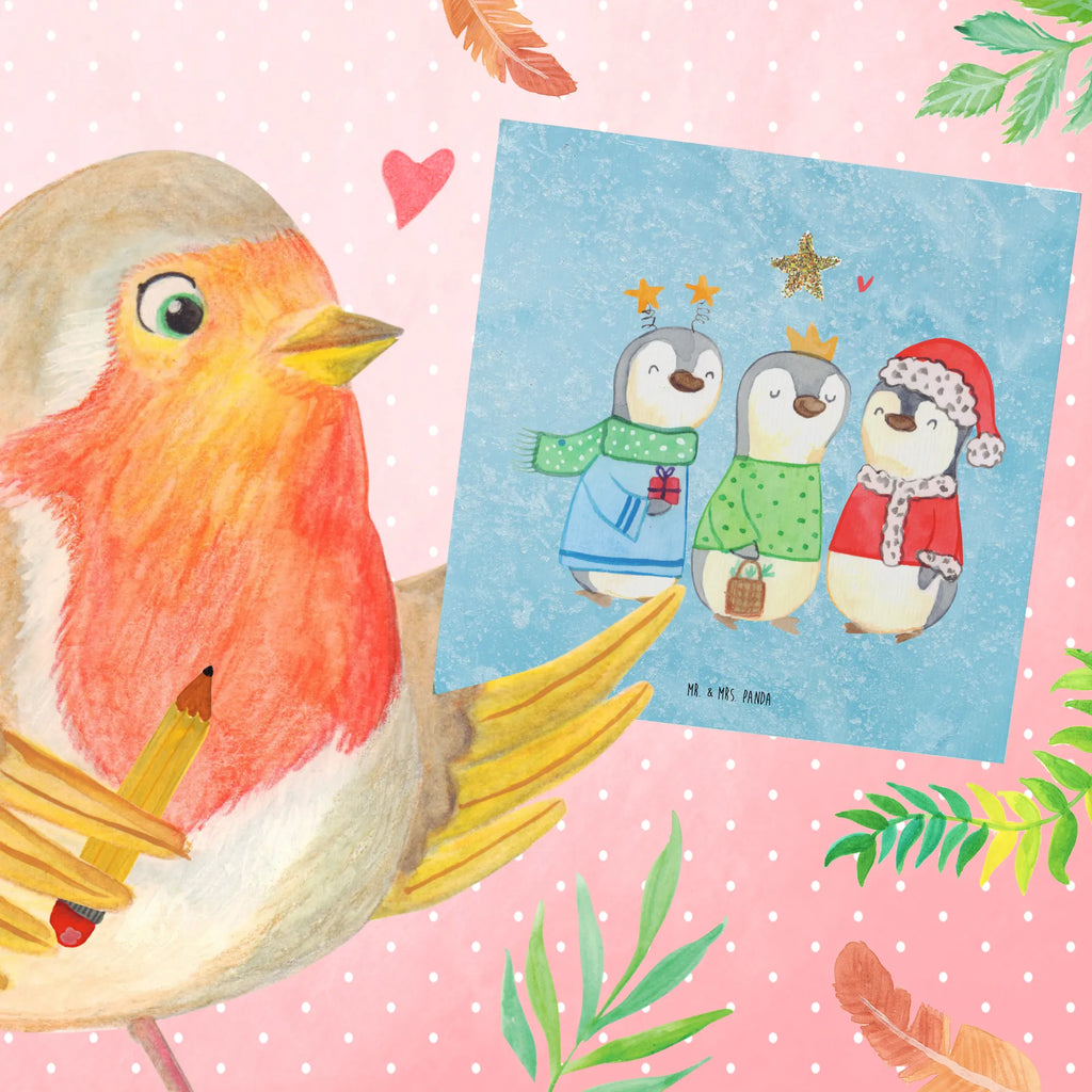 Deluxe Card wintertime Holy Three Kings Klappkarte, Grußkarte, Glückwunschkarte, anlasskarte, doppelkarte, faltkarte, Wintermotiv, Heiligabend, Advent, Nikolaus, Weihnachtsdeko, Weihnachten, Winter, Weihnachtsmann, Weihnachtstage, Heilige Drei Könige, Weihnachtszeit