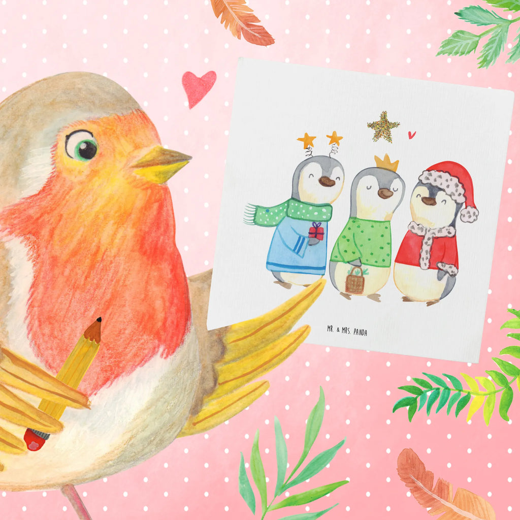 Deluxe Card wintertime Holy Three Kings Klappkarte, Grußkarte, Glückwunschkarte, anlasskarte, doppelkarte, faltkarte, Wintermotiv, Heiligabend, Advent, Nikolaus, Weihnachtsdeko, Weihnachten, Winter, Weihnachtsmann, Weihnachtstage, Heilige Drei Könige, Weihnachtszeit