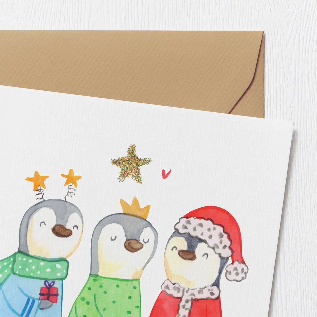 Deluxe Card wintertime Holy Three Kings Klappkarte, Grußkarte, Glückwunschkarte, anlasskarte, doppelkarte, faltkarte, Wintermotiv, Heiligabend, Advent, Nikolaus, Weihnachtsdeko, Weihnachten, Winter, Weihnachtsmann, Weihnachtstage, Heilige Drei Könige, Weihnachtszeit