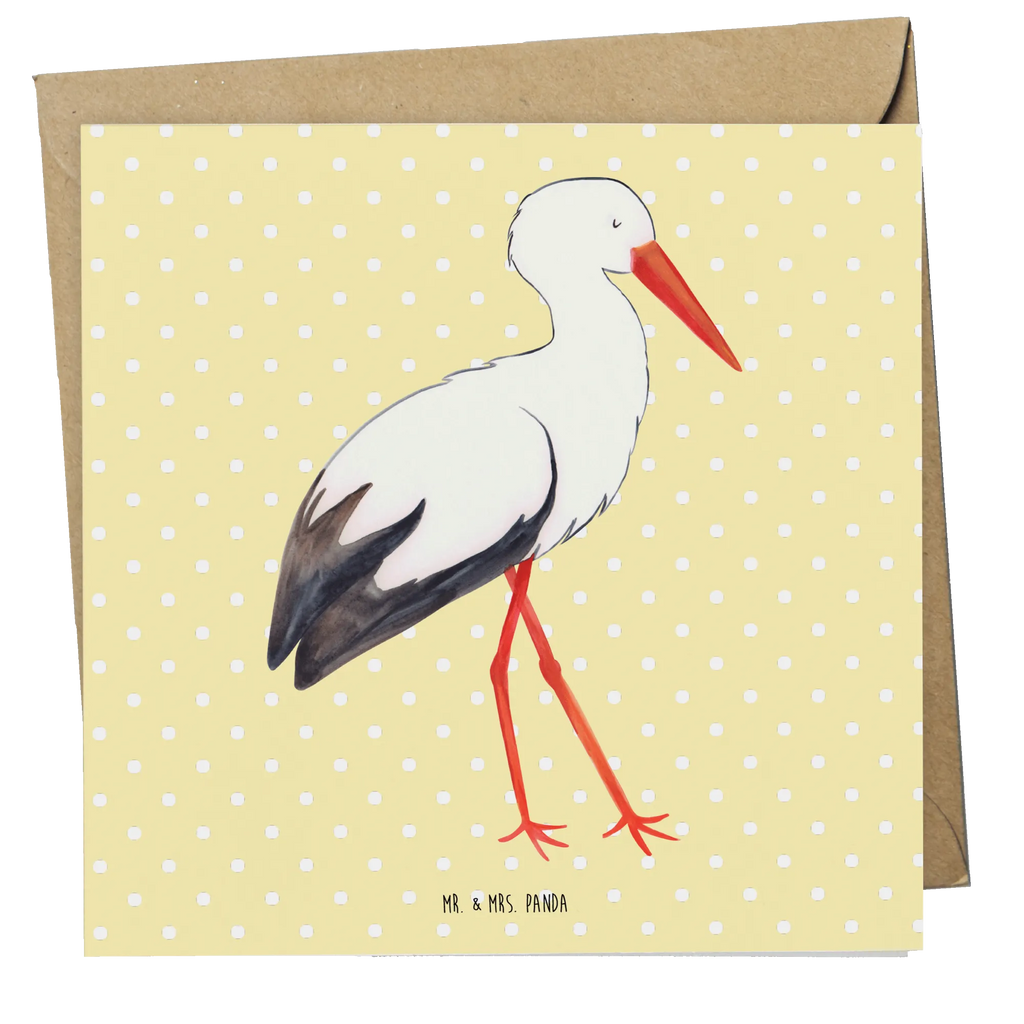 Deluxe Karte Storch Glückwunschkarte, Geburtstagskarte, Einladungskarte, Karte, Hochzeitskarte, Grußkarte, Hochwertige Grußkarte, Klappkarte, Hochwertige Klappkarte, Tiermotive, Gute Laune, lustige Sprüche, Tiere, Mutter, Mutter werden, Geburt, Storch, Mütter, Störche, Babybauch, Schwanger, Schwangerschaft, Baby