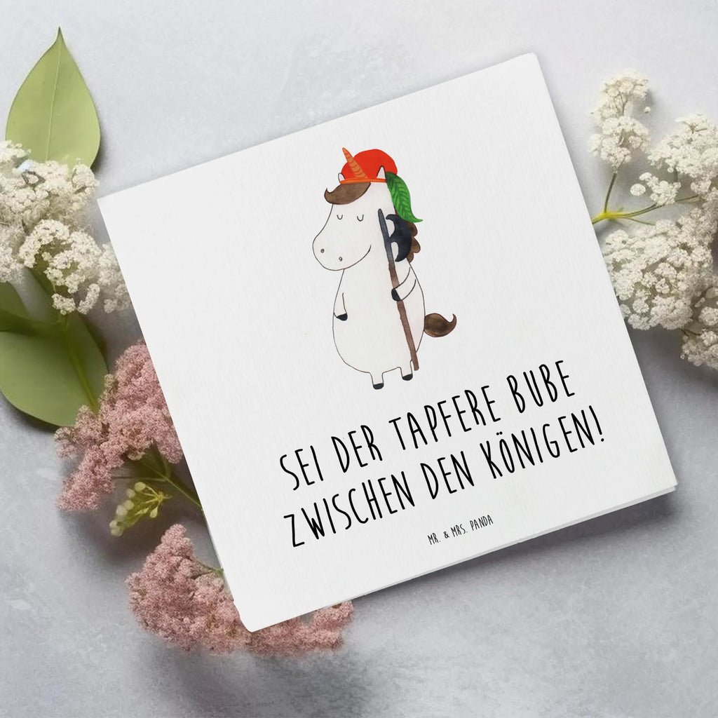 Deluxe Card unicorn Young Karte, Glückwunschkarte, Hochwertige Klappkarte, Grußkarte, Hochwertige Grußkarte, Klappkarte, Einladungskarte, Geburtstagskarte, Hochzeitskarte, Einhorn, Einhörner, Einhorn Deko, Unicorn, Mittelalter, Bube