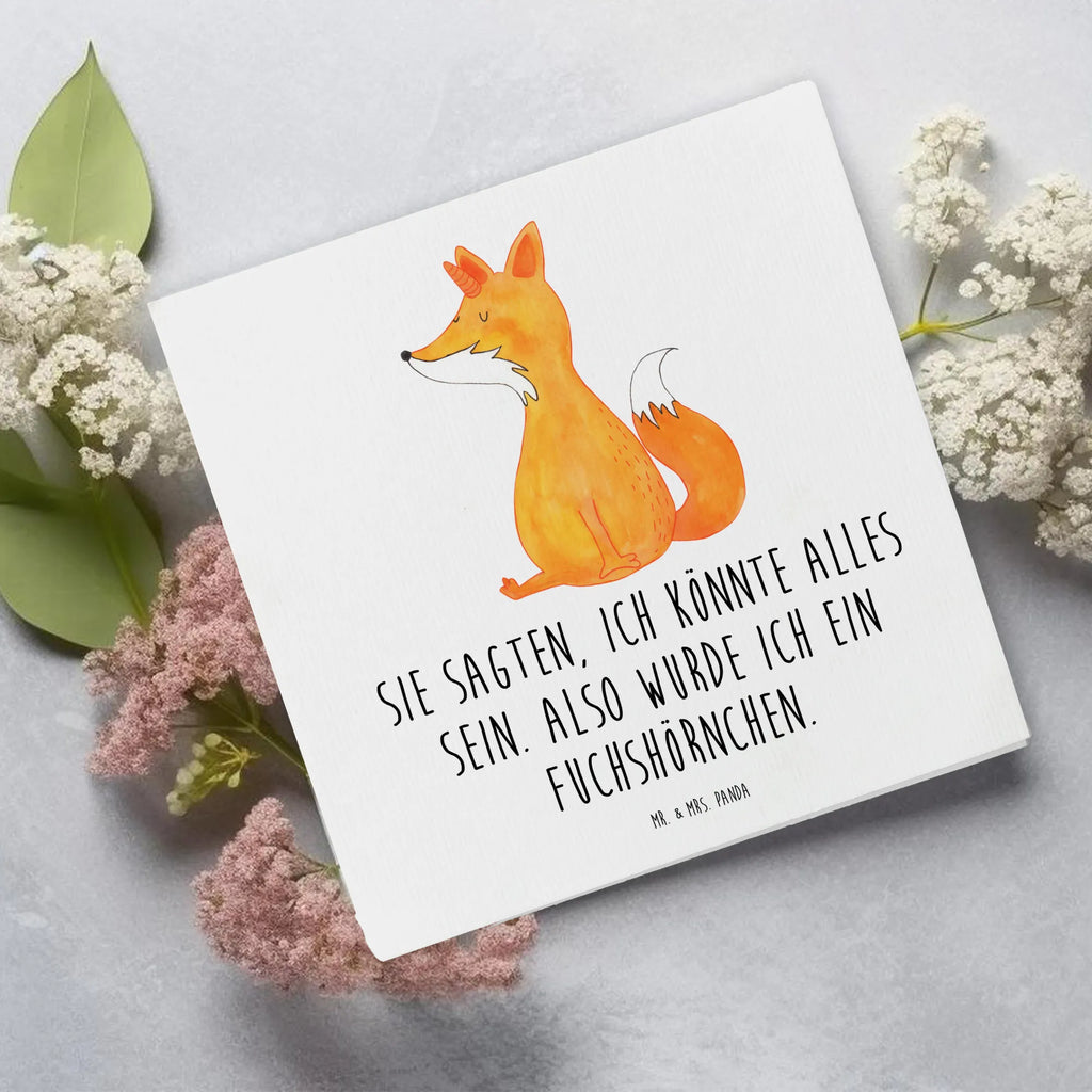 Deluxe Card unicorn Wish Hochwertige Grußkarte, Karte, Glückwunschkarte, Grußkarte, Geburtstagskarte, Klappkarte, Hochwertige Klappkarte, Einladungskarte, Hochzeitskarte, Einhorn, Einhörner, Einhorn Deko, Unicorn, Foxycorn, Fuchs, Unicorns, Füchse, Fuchshorn, Fuchshörnchen