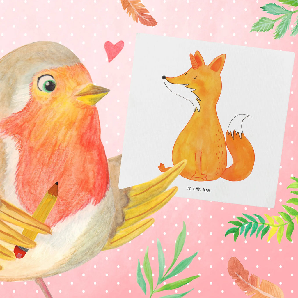 Deluxe Card unicorn Wish Hochwertige Grußkarte, Karte, Glückwunschkarte, Grußkarte, Geburtstagskarte, Klappkarte, Hochwertige Klappkarte, Einladungskarte, Hochzeitskarte, Einhorn, Einhörner, Einhorn Deko, Unicorn, Foxycorn, Fuchs, Unicorns, Füchse, Fuchshorn, Fuchshörnchen