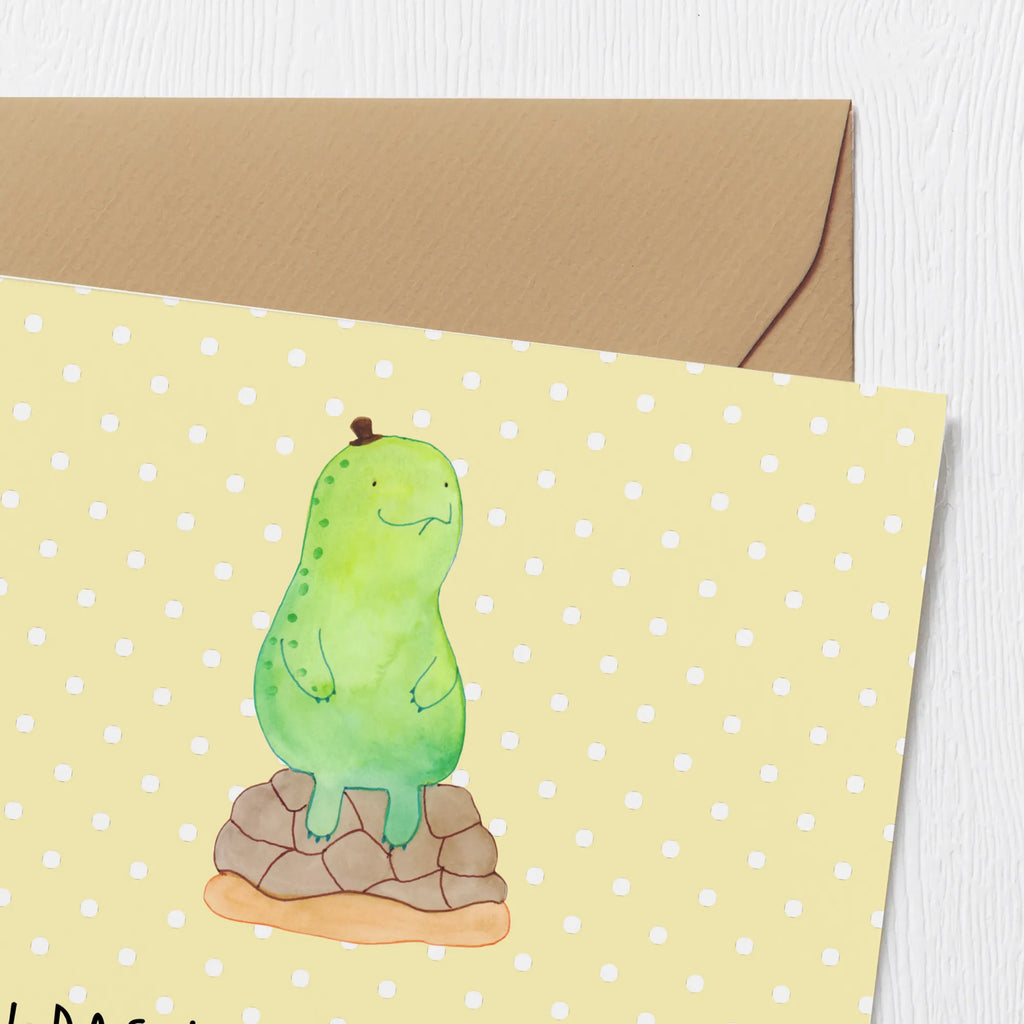 Deluxe Card tortoise Break Hochwertige Grußkarte, Hochwertige Klappkarte, Klappkarte, Geburtstagskarte, Grußkarte, Karte, Glückwunschkarte, Einladungskarte, Hochzeitskarte, Schildkröte, achtsam, Achtsamkeit, Entschleunigen