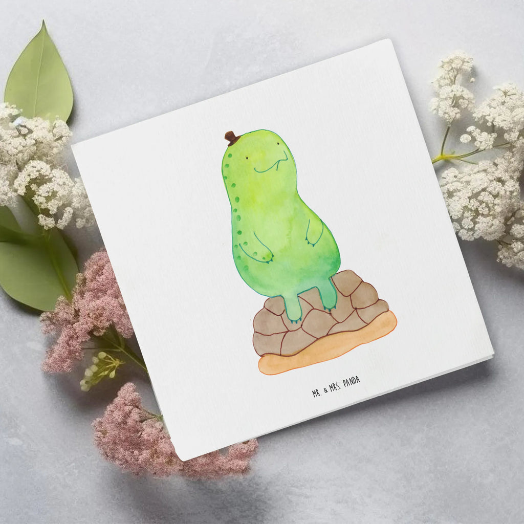 Deluxe Card tortoise Break Hochwertige Grußkarte, Hochwertige Klappkarte, Klappkarte, Geburtstagskarte, Grußkarte, Karte, Glückwunschkarte, Einladungskarte, Hochzeitskarte, Schildkröte, achtsam, Achtsamkeit, Entschleunigen