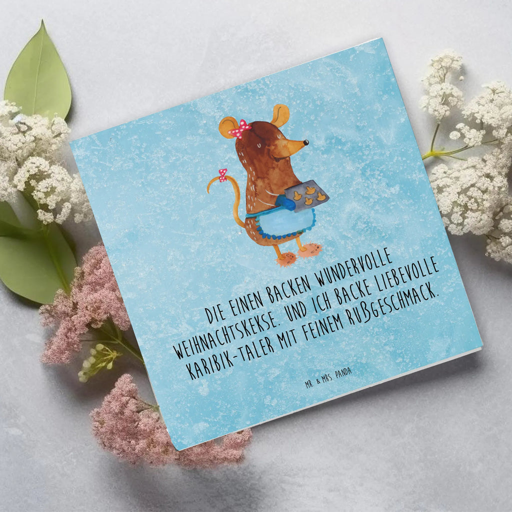 Deluxe Card Mouse Cookies Karte, Hochwertige Klappkarte, Geburtstagskarte, Einladungskarte, Glückwunschkarte, Klappkarte, Hochzeitskarte, Grußkarte, Hochwertige Grußkarte, Winter, Weihnachten, Weihnachtsdeko, Nikolaus, Advent, Heiligabend, Wintermotiv, Maus, Plätzchen, Chaosqueen, Weihnachtskekse, Kekse, backen, Weihnachtsbäckerei