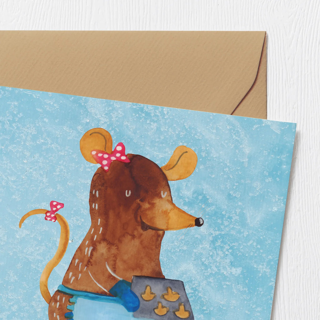 Deluxe Card Mouse Cookies Karte, Hochwertige Klappkarte, Geburtstagskarte, Einladungskarte, Glückwunschkarte, Klappkarte, Hochzeitskarte, Grußkarte, Hochwertige Grußkarte, Winter, Weihnachten, Weihnachtsdeko, Nikolaus, Advent, Heiligabend, Wintermotiv, Maus, Plätzchen, Chaosqueen, Weihnachtskekse, Kekse, backen, Weihnachtsbäckerei