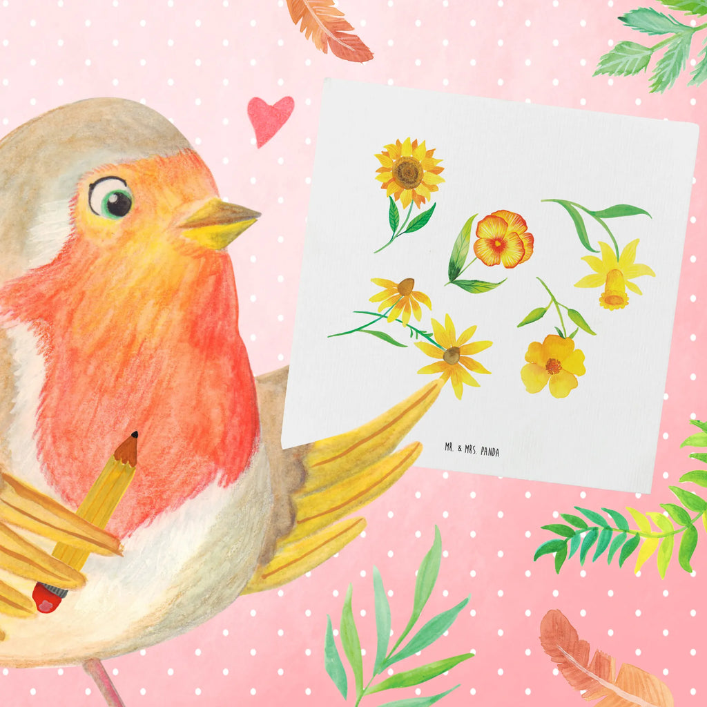 Deluxe Card Sun Salutation Design Glückwunschkarte, Hochwertige Grußkarte, Grußkarte, Klappkarte, Karte, Hochzeitskarte, Einladungskarte, Geburtstagskarte, Hochwertige Klappkarte, Muster, Blumen, Sonnenblume, gelbe Blumen, Osterglocke