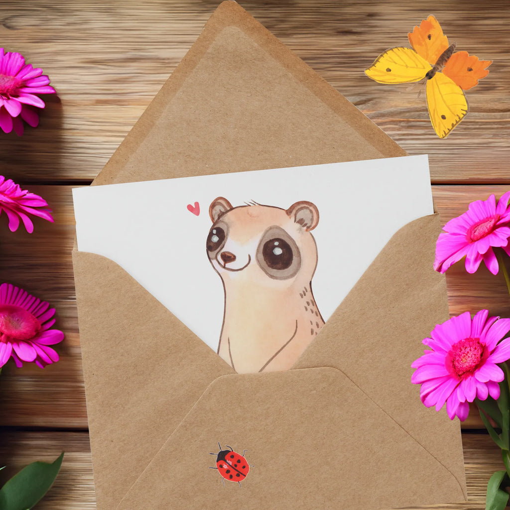 Karta Deluxe Plumplori Szczęśliwy doppelkarte, anlasskarte, Glückwunschkarte, faltkarte, Klappkarte, Grußkarte, Tiere, Tiermotive, Lustige Sprüche, Gute Laune, Glück, Niedlich, Plumplori