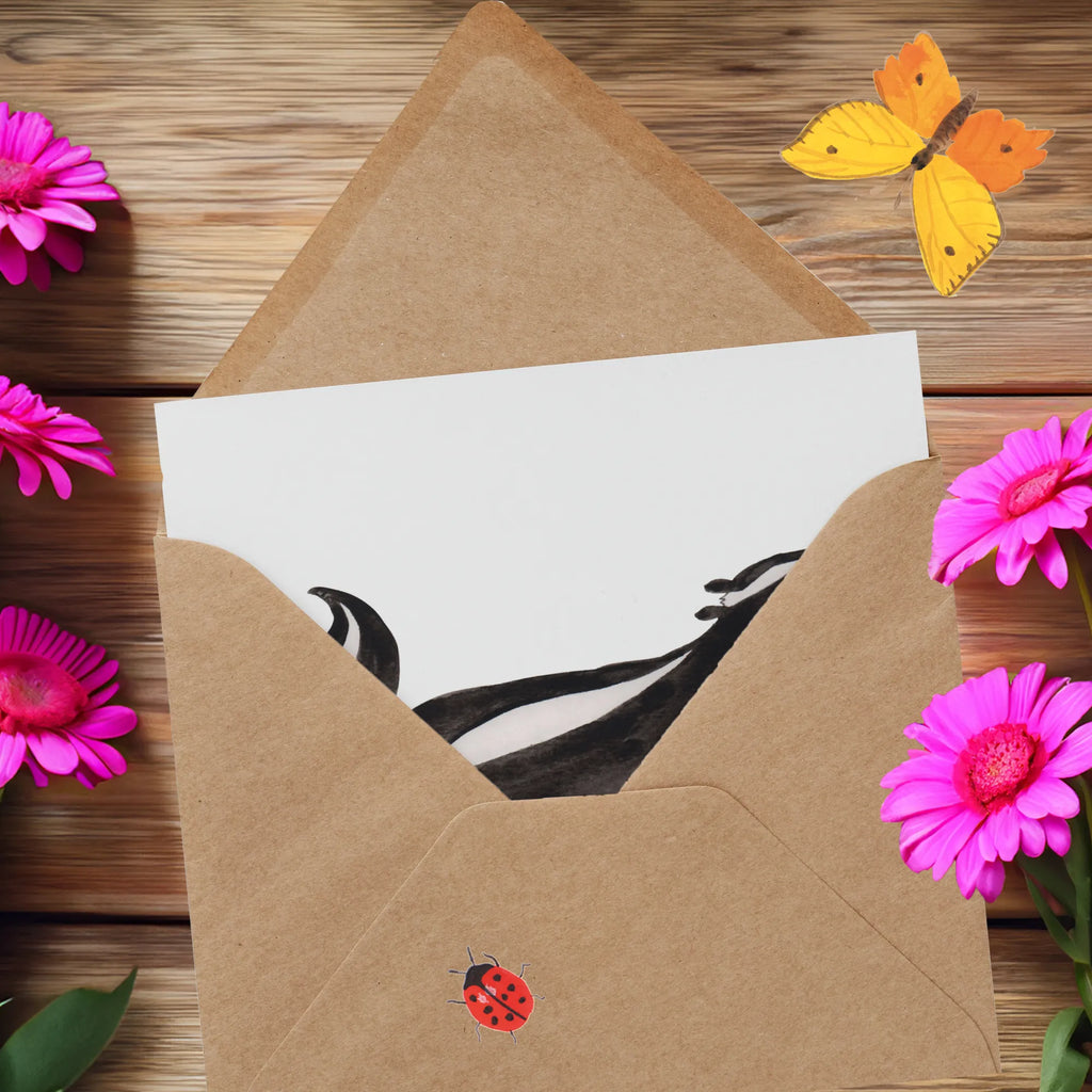 Deluxe Card skunk yoga Glückwunschkarte, doppelkarte, faltkarte, Klappkarte, Grußkarte, anlasskarte, Stinktier, Skunk, Lebe, Stinki, Yoga, Liebe, Lache, Namaste, Wildtier, Raubtier, Stinker