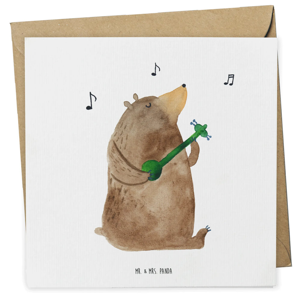 Deluxe Card bear song anlasskarte, Glückwunschkarte, doppelkarte, Grußkarte, Klappkarte, faltkarte, Teddybär, Teddy, Bär, Valentinstag, Bear, Bärchen, Partner, Geschenk, Song, Liebeslied, Lied, Herz, Frau, Valentine, Freundin, Spruch, Liebe