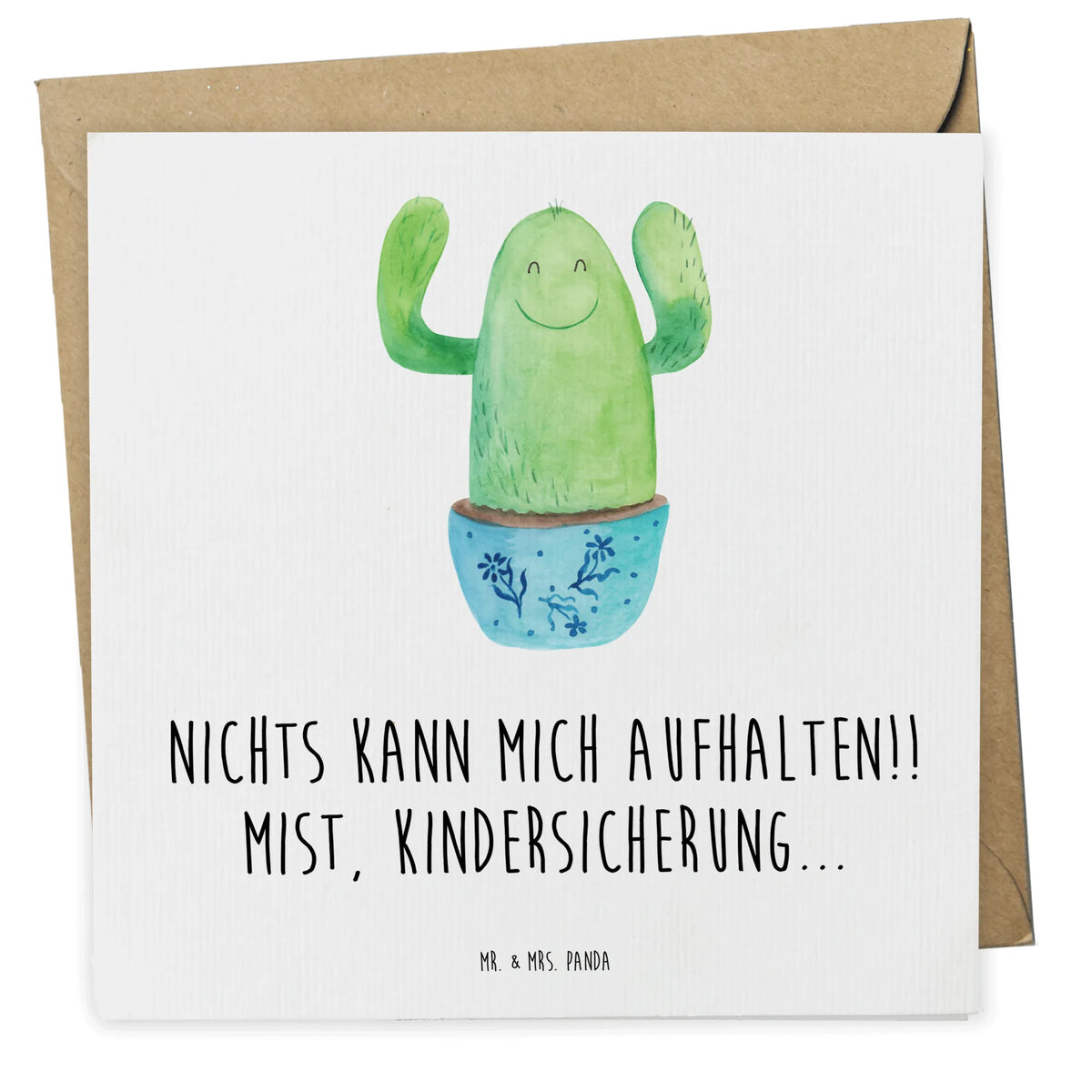 Deluxe Karte Kaktus Happy Klappkarte, faltkarte, Grußkarte, anlasskarte, doppelkarte, Glückwunschkarte, Kakteen, Kaktus, Kollege, Freundin, Büro, Spruch, Kindersicherung, Motivation, Mutter, Neustart, Büroalltag, Lustig, Kollegin, Ausbildung, Familie