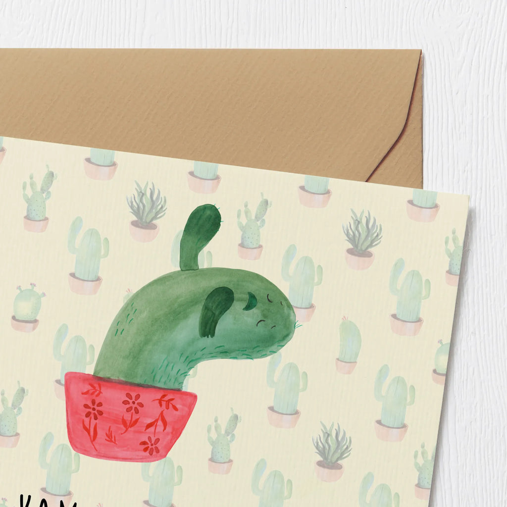 Deluxe Card cactus mummy Grußkarte, Glückwunschkarte, faltkarte, doppelkarte, anlasskarte, Klappkarte, Kakteen, Kaktus, Büroalltag, Motivation, Ärger, Schule, Büro, Quote, Kaktusliebe