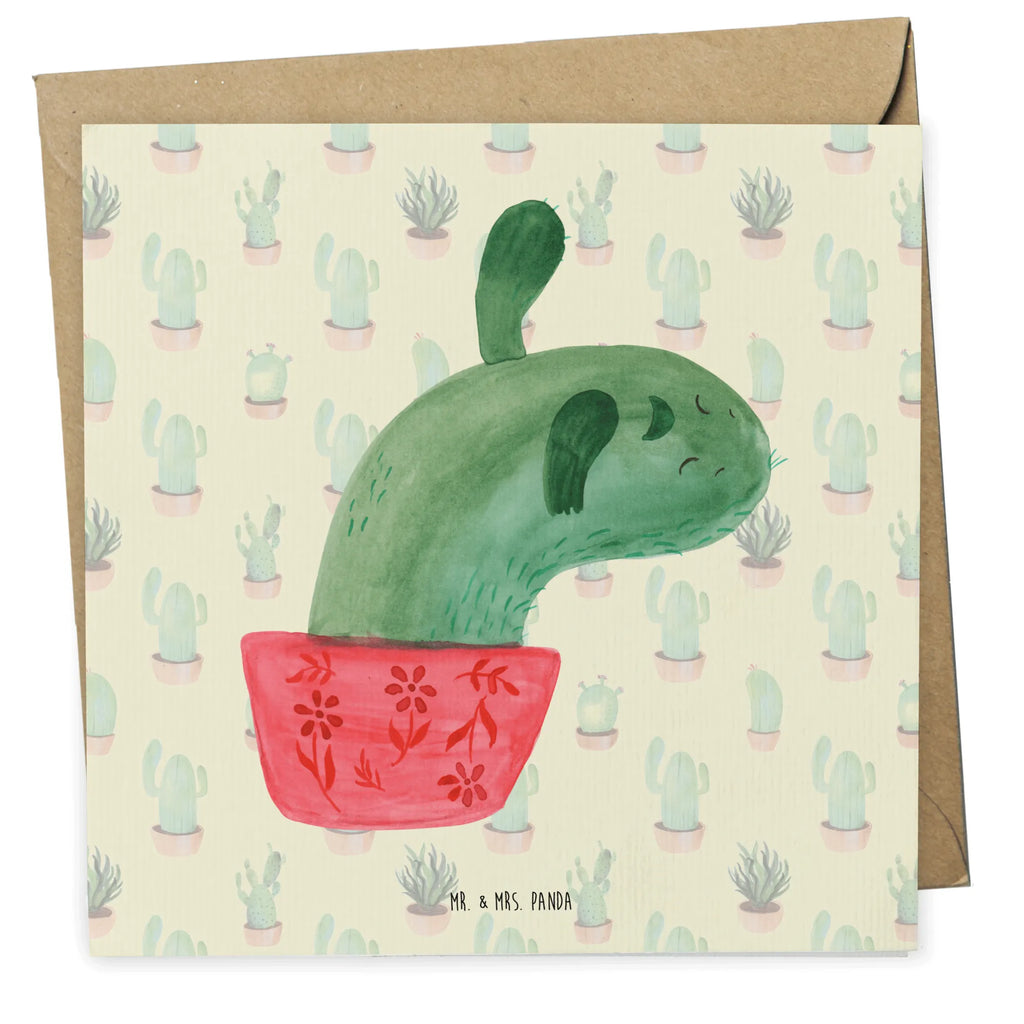 Deluxe Card cactus mummy Grußkarte, Glückwunschkarte, faltkarte, doppelkarte, anlasskarte, Klappkarte, Kakteen, Kaktus, Büroalltag, Motivation, Ärger, Schule, Büro, Quote, Kaktusliebe