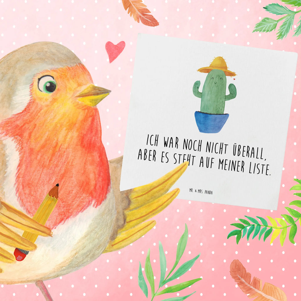 Deluxe Card cactus cap Klappkarte, doppelkarte, anlasskarte, faltkarte, Glückwunschkarte, Grußkarte, Kakteen, Kaktus, Weltreise, Motivation, Städtetrip, Kaktusliebe, Weltenbummler, Reisen, Reisetagebuch, Spruch, Geschenkidee