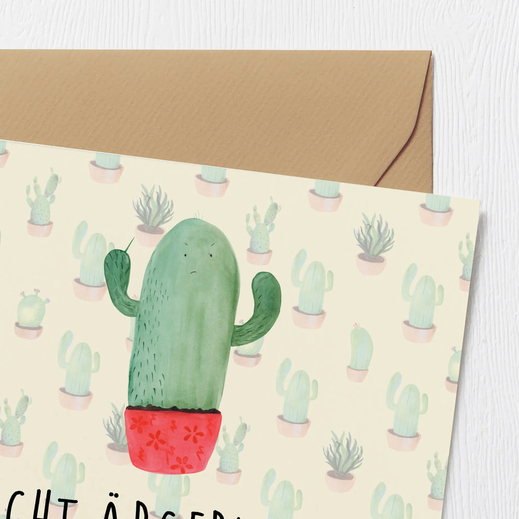 Deluxe Card cactus Fury Glückwunschkarte, Hochwertige Grußkarte, Karte, Hochwertige Klappkarte, Einladungskarte, Geburtstagskarte, Hochzeitskarte, Klappkarte, Grußkarte, Kaktus, Kakteen, Büroalltag, wütend, Kollegin, Schule, Kollege, Chefin, Büro, ärgern