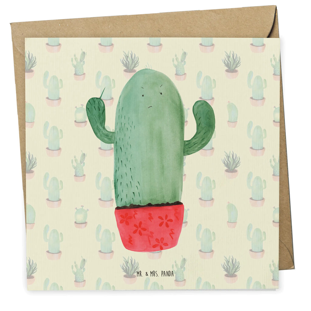 Deluxe Card cactus Fury Glückwunschkarte, Hochwertige Grußkarte, Karte, Hochwertige Klappkarte, Einladungskarte, Geburtstagskarte, Hochzeitskarte, Klappkarte, Grußkarte, Kaktus, Kakteen, Büroalltag, wütend, Kollegin, Schule, Kollege, Chefin, Büro, ärgern
