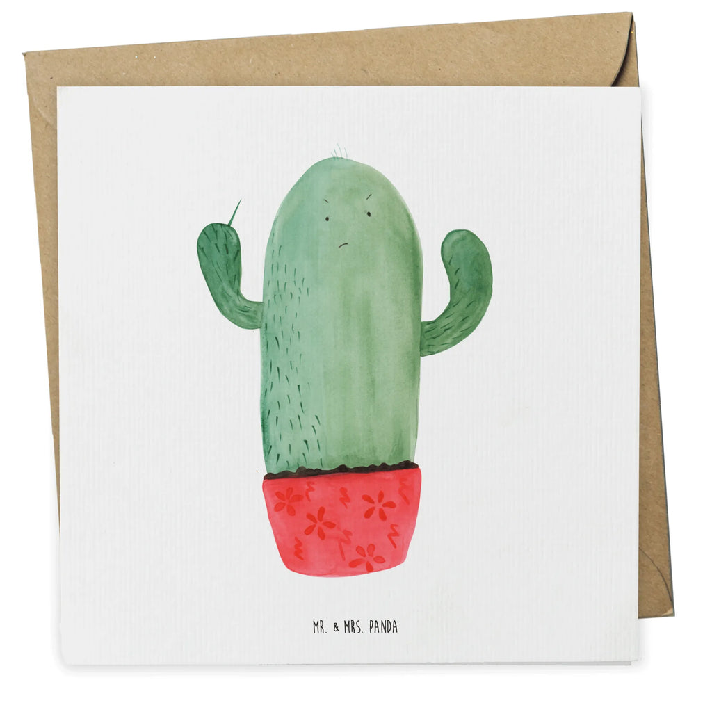 Deluxe Card cactus Fury Glückwunschkarte, Hochwertige Grußkarte, Karte, Hochwertige Klappkarte, Einladungskarte, Geburtstagskarte, Hochzeitskarte, Klappkarte, Grußkarte, Kaktus, Kakteen, Büroalltag, wütend, Kollegin, Schule, Kollege, Chefin, Büro, ärgern