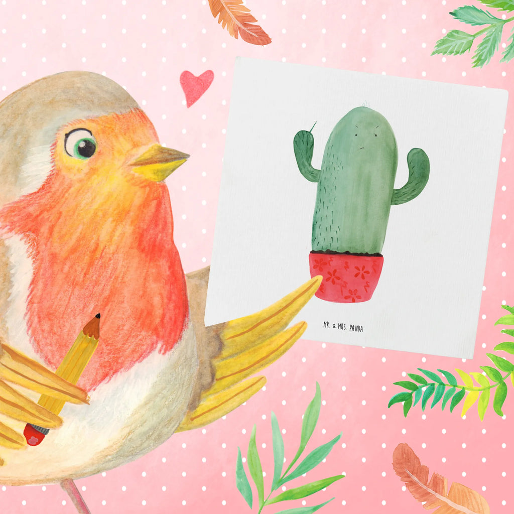 Deluxe Card cactus Fury Glückwunschkarte, Hochwertige Grußkarte, Karte, Hochwertige Klappkarte, Einladungskarte, Geburtstagskarte, Hochzeitskarte, Klappkarte, Grußkarte, Kaktus, Kakteen, Büroalltag, wütend, Kollegin, Schule, Kollege, Chefin, Büro, ärgern