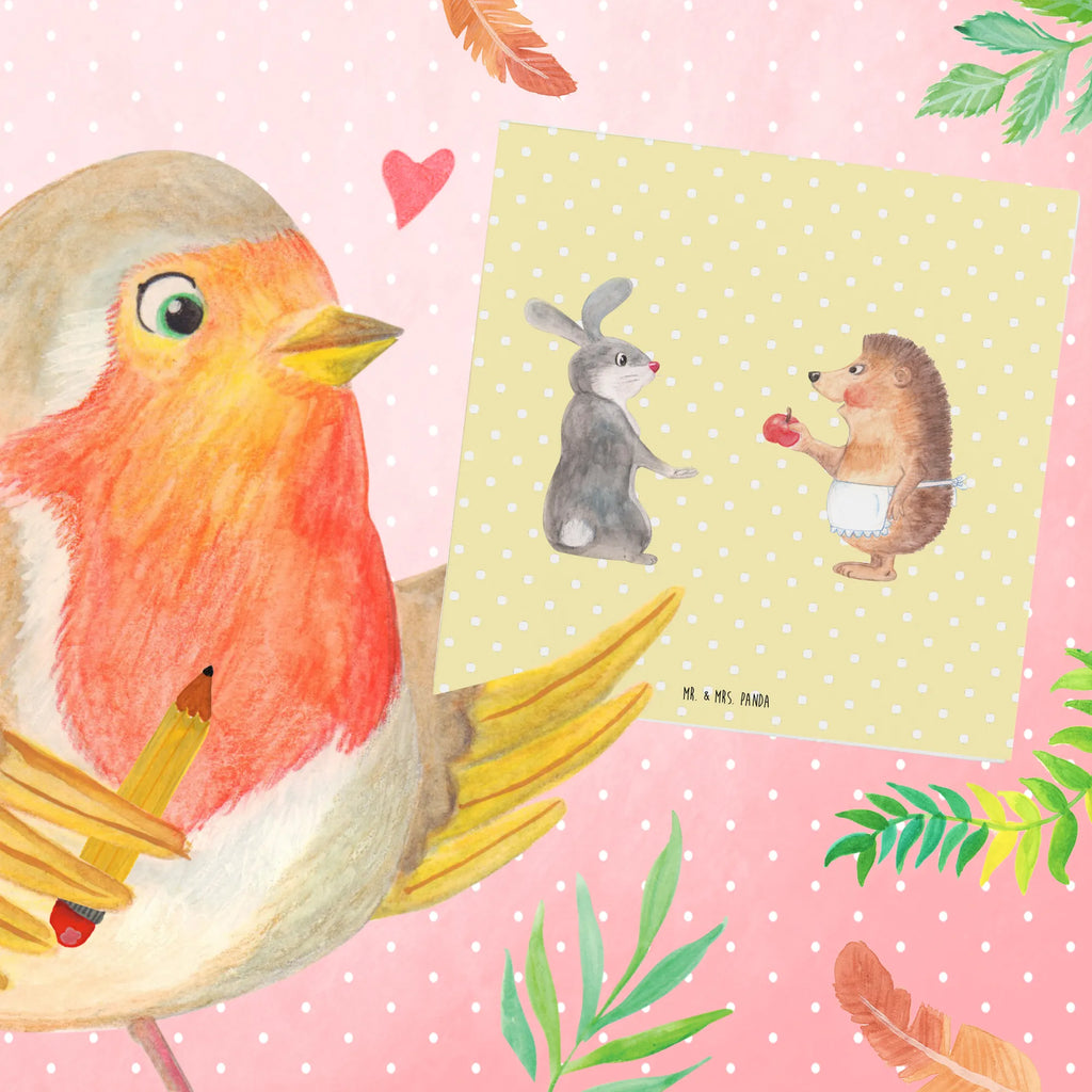 Deluxe Karte Hase Igel Geburtstagskarte, Hochwertige Klappkarte, Karte, Hochwertige Grußkarte, Grußkarte, Glückwunschkarte, Klappkarte, Hochzeitskarte, Einladungskarte, Tiermotive, Gute Laune, lustige Sprüche, Tiere, Trösten, Igel und Hase, Spruch romantisch, Trennungsschmerz, Igel, Liebeskummer Geschenk, Hase, Herzschmerz, Liebe Spruch