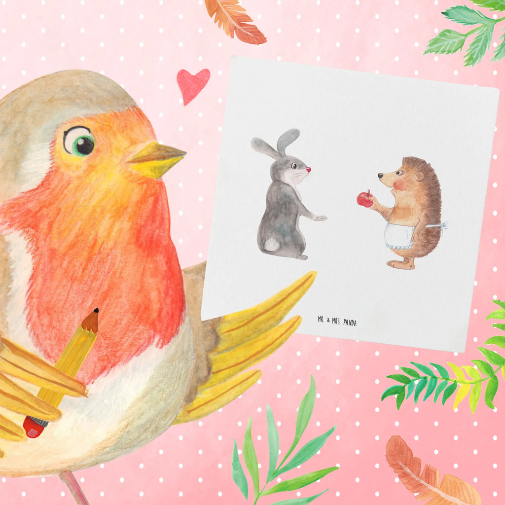 Deluxe Karte Hase Igel Geburtstagskarte, Hochwertige Klappkarte, Karte, Hochwertige Grußkarte, Grußkarte, Glückwunschkarte, Klappkarte, Hochzeitskarte, Einladungskarte, Tiermotive, Gute Laune, lustige Sprüche, Tiere, Trösten, Igel und Hase, Spruch romantisch, Trennungsschmerz, Igel, Liebeskummer Geschenk, Hase, Herzschmerz, Liebe Spruch