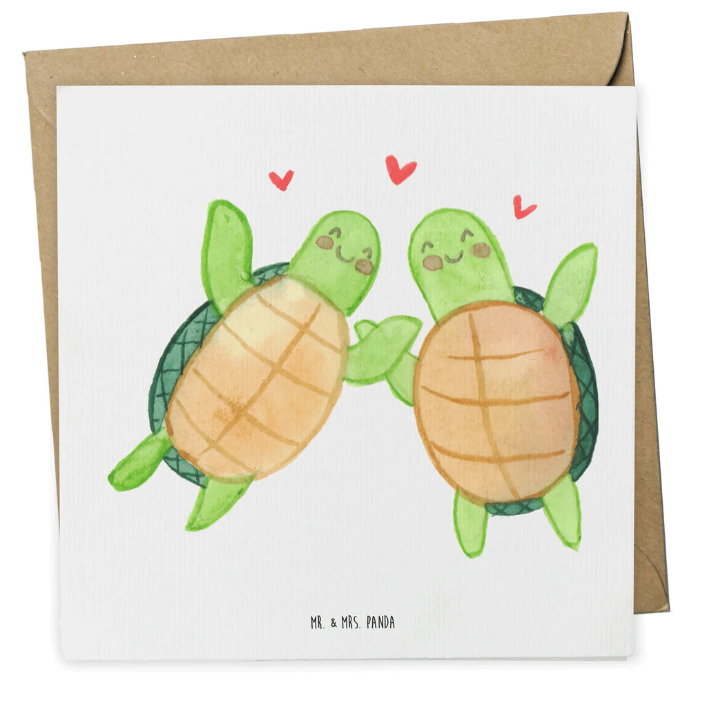 Deluxe Card turtles Pair Hochwertige Klappkarte, Einladungskarte, Hochwertige Grußkarte, Glückwunschkarte, Hochzeitskarte, Klappkarte, Karte, Grußkarte, Geburtstagskarte, Liebe, Partner, Freund, Freundin, Ehemann, Ehefrau, Heiraten, Verlobung, Heiratsantrag, Liebesgeschenk, Jahrestag, Hocheitstag, Mitbringsel, für Ehemann, Geschenk für Freundin, Liebesbeweis, Hochzeitstag, für Männer, Geschenk für Frauen, Geschenk für Partner, Valentinstag