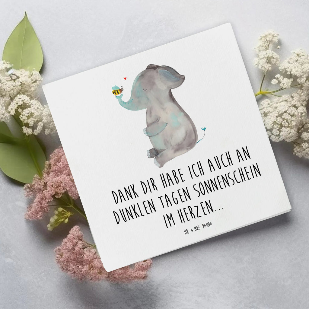 Deluxe Card elephant bee Klappkarte, Glückwunschkarte, Grußkarte, faltkarte, doppelkarte, anlasskarte, Tiere, Lustige Sprüche, Tiermotive, Gute Laune, Liebesspruch, Jahrestag, Hochzeitsgeschenk, Biene, Liebesbeweis, Liebe, Heiratsantrag, Elefant, Liebesgeschenk