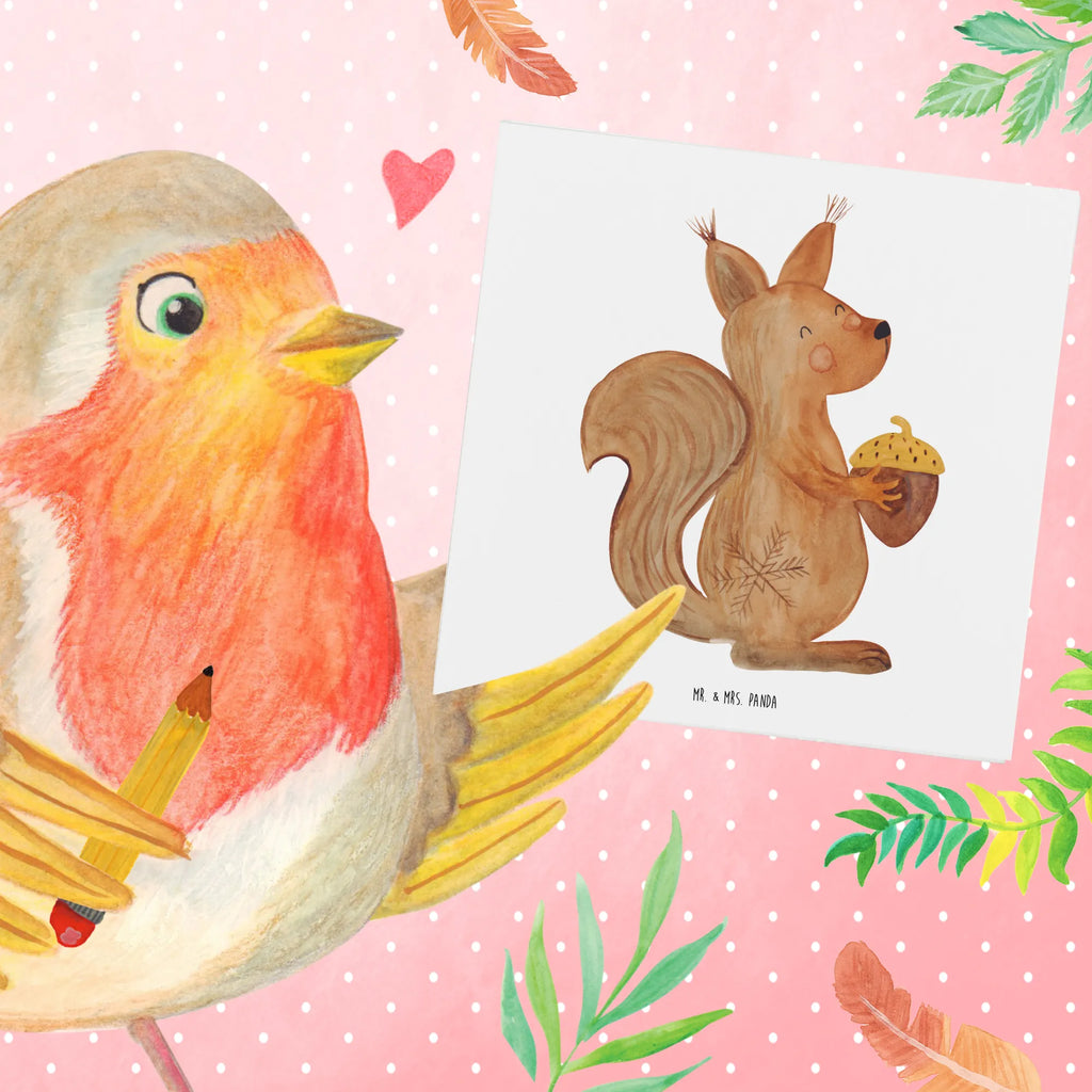 Deluxe Card Squirrel Christmas Hochwertige Klappkarte, Grußkarte, Geburtstagskarte, Einladungskarte, Hochwertige Grußkarte, Karte, Klappkarte, Glückwunschkarte, Hochzeitskarte, Winter, Weihnachten, Weihnachtsdeko, Nikolaus, Advent, Heiligabend, Wintermotiv, Neujahr, Frohes neues Jahr, Vogel, Frohe Weihnachten, Guten Rutsch, Weihnachtsgruß, Weihnachtsmotiv