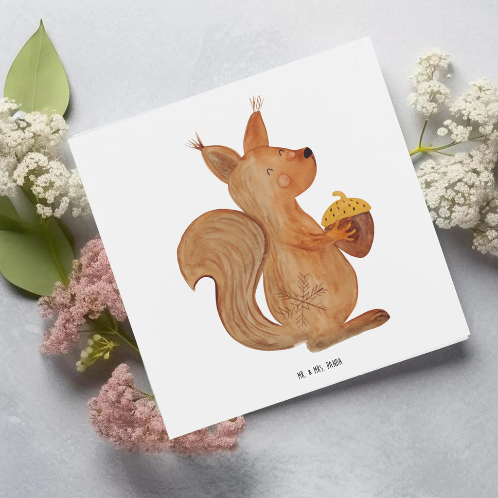 Deluxe Card Squirrel Christmas Hochwertige Klappkarte, Grußkarte, Geburtstagskarte, Einladungskarte, Hochwertige Grußkarte, Karte, Klappkarte, Glückwunschkarte, Hochzeitskarte, Winter, Weihnachten, Weihnachtsdeko, Nikolaus, Advent, Heiligabend, Wintermotiv, Neujahr, Frohes neues Jahr, Vogel, Frohe Weihnachten, Guten Rutsch, Weihnachtsgruß, Weihnachtsmotiv