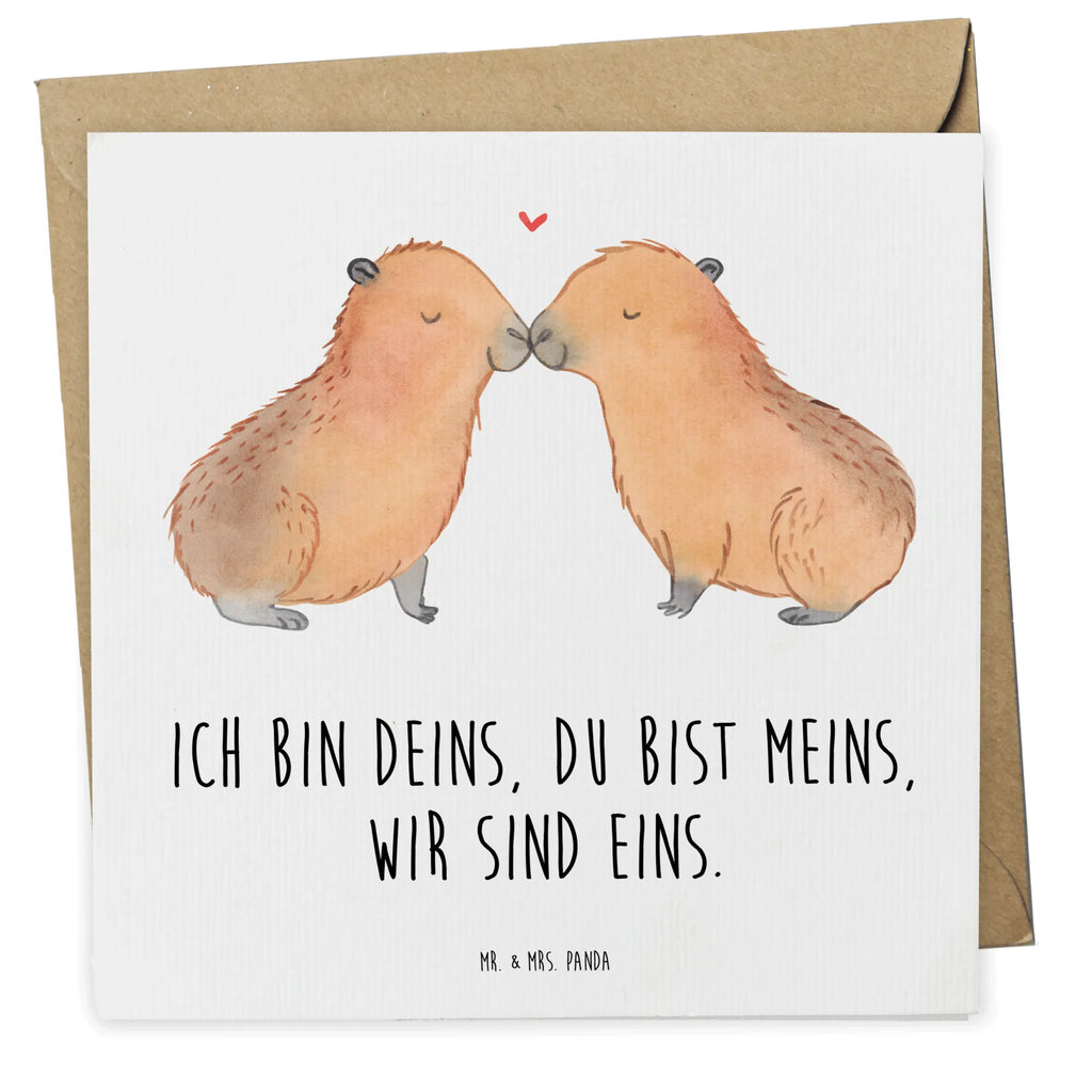 Deluxe Card Capybara love Glückwunschkarte, Grußkarte, doppelkarte, anlasskarte, faltkarte, Klappkarte, Lustige Sprüche, Tiere, Tiermotive, Gute Laune, Romantisches Geschenk, Jahrestag, Herzlich, Liebesspruch, Ehejubiläum, Capybara, Du Bist Meins, Kuschel Capybaras, Liebe, Liebesbeweis, Verliebt, Paar, Tierliebe, Partnertiere, Verschmolzen, Valentinstag, Geschenkidee, Handgezeichnet, Beziehung, Ich Bin Deins
