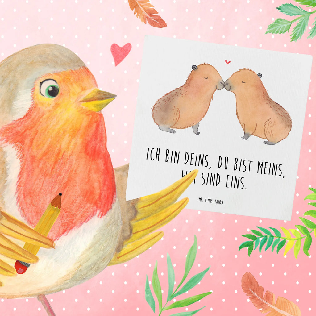 Deluxe Card Capybara love Glückwunschkarte, Grußkarte, doppelkarte, anlasskarte, faltkarte, Klappkarte, Lustige Sprüche, Tiere, Tiermotive, Gute Laune, Romantisches Geschenk, Jahrestag, Herzlich, Liebesspruch, Ehejubiläum, Capybara, Du Bist Meins, Kuschel Capybaras, Liebe, Liebesbeweis, Verliebt, Paar, Tierliebe, Partnertiere, Verschmolzen, Valentinstag, Geschenkidee, Handgezeichnet, Beziehung, Ich Bin Deins