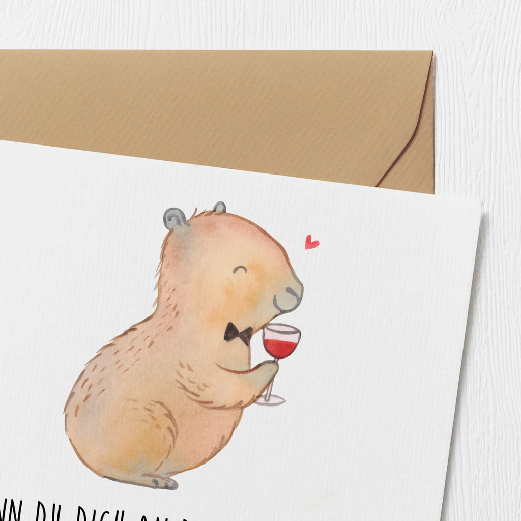 Deluxe Card Capybara wine faltkarte, Glückwunschkarte, anlasskarte, Klappkarte, Grußkarte, doppelkarte, Lustige Sprüche, Tiere, Tiermotive, Gute Laune, Adrette Tiere, Wein Spaßbild, Geschenk für Weinkenner, Panda Handzeichnung, Weinliebhaber Geschenk, Stilvolles Capybara, Handgezeichnetes Capybara, Weintrinkendes Nagetier, Capybara Zeichnung, Capybara Kunstwerk, Liebe Zum Wein Spruch, Heiterer Capybara, Capybara Weinflasche