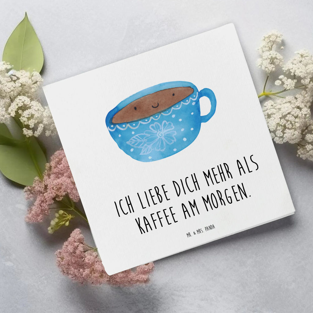 Deluxe Card Coffee Cup faltkarte, doppelkarte, anlasskarte, Grußkarte, Glückwunschkarte, Klappkarte, Tiermotive, Gute Laune, Tiere, Lustige Sprüche, Liebe, Genuss, Tasse, Geschmack, Glücklich, Kaffee