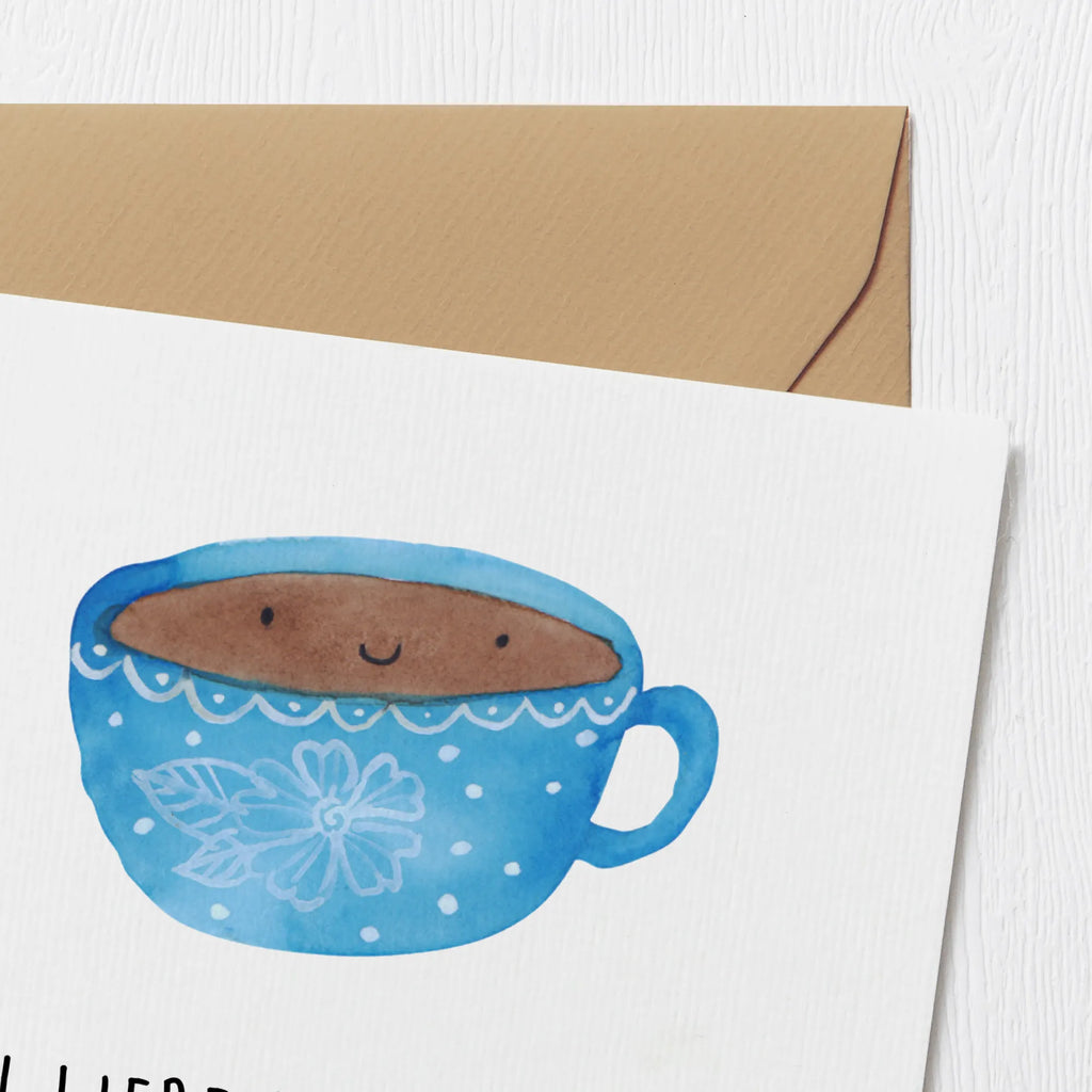 Deluxe Card Coffee Cup faltkarte, doppelkarte, anlasskarte, Grußkarte, Glückwunschkarte, Klappkarte, Tiermotive, Gute Laune, Tiere, Lustige Sprüche, Liebe, Genuss, Tasse, Geschmack, Glücklich, Kaffee