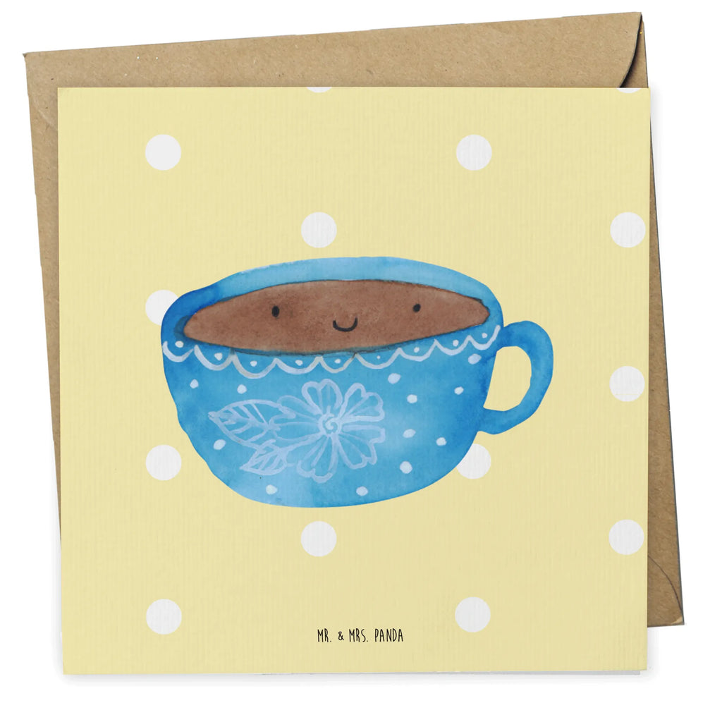 Deluxe Card Coffee Cup faltkarte, doppelkarte, anlasskarte, Grußkarte, Glückwunschkarte, Klappkarte, Tiermotive, Gute Laune, Tiere, Lustige Sprüche, Liebe, Genuss, Tasse, Geschmack, Glücklich, Kaffee