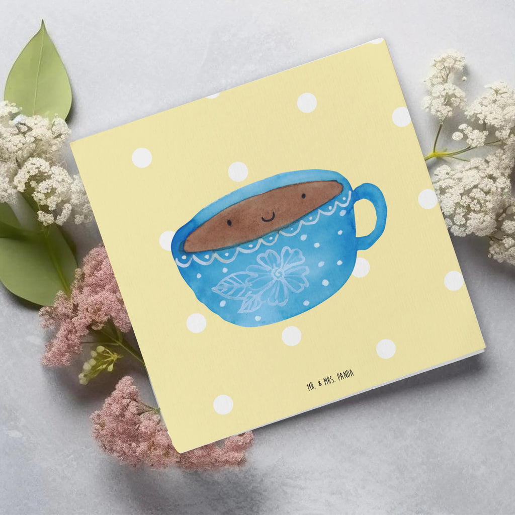 Deluxe Card Coffee Cup faltkarte, doppelkarte, anlasskarte, Grußkarte, Glückwunschkarte, Klappkarte, Tiermotive, Gute Laune, Tiere, Lustige Sprüche, Liebe, Genuss, Tasse, Geschmack, Glücklich, Kaffee