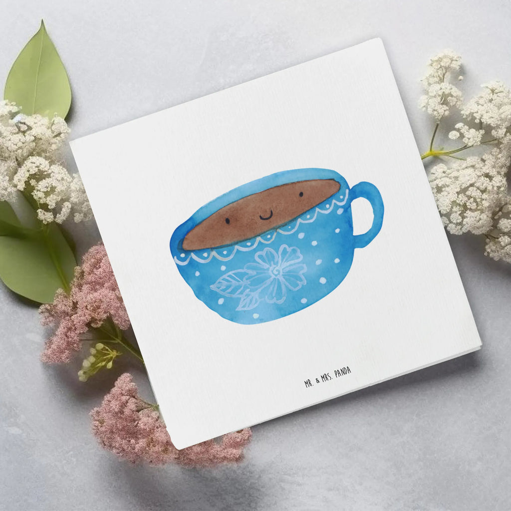 Deluxe Card Coffee Cup faltkarte, doppelkarte, anlasskarte, Grußkarte, Glückwunschkarte, Klappkarte, Tiermotive, Gute Laune, Tiere, Lustige Sprüche, Liebe, Genuss, Tasse, Geschmack, Glücklich, Kaffee