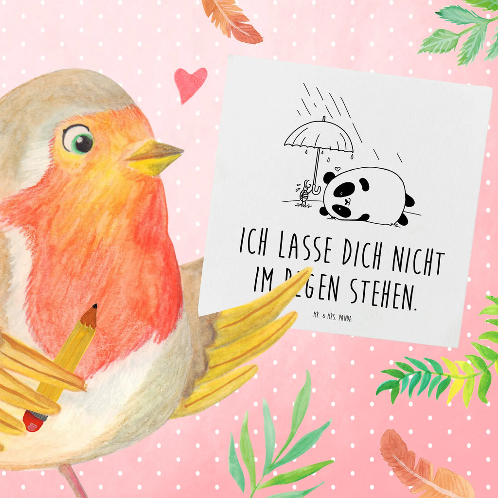 Deluxe Card Panda Friendship Glückwunschkarte, Karte, Hochwertige Grußkarte, Klappkarte, Hochwertige Klappkarte, Grußkarte, Einladungskarte, Geburtstagskarte, Hochzeitskarte