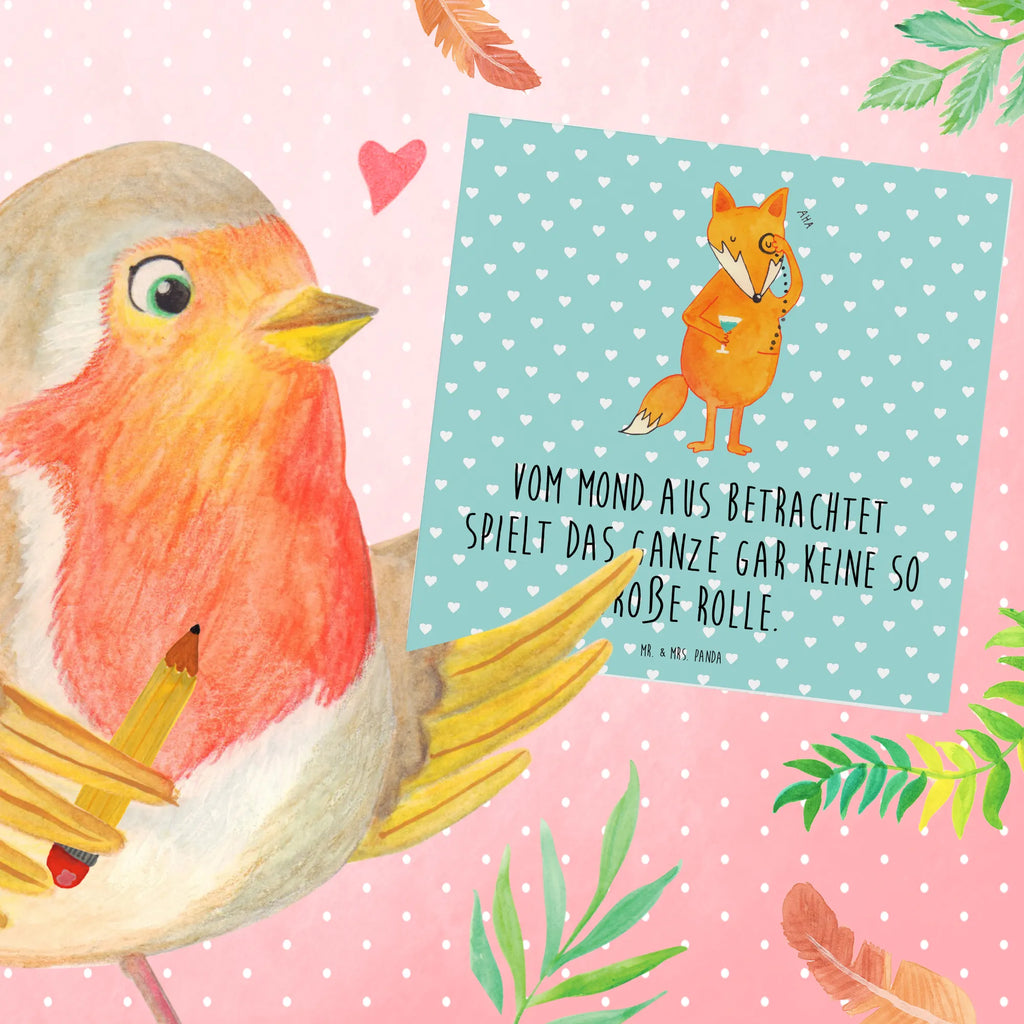 Deluxe Card Fox lord Hochwertige Grußkarte, Karte, Hochzeitskarte, Einladungskarte, Glückwunschkarte, Geburtstagskarte, Klappkarte, Grußkarte, Hochwertige Klappkarte, Fuchs, Liebeskummer Geschenk, tröstende Worte, Spruch lustig, Füchse, Motivation Spruch, Problemlösung