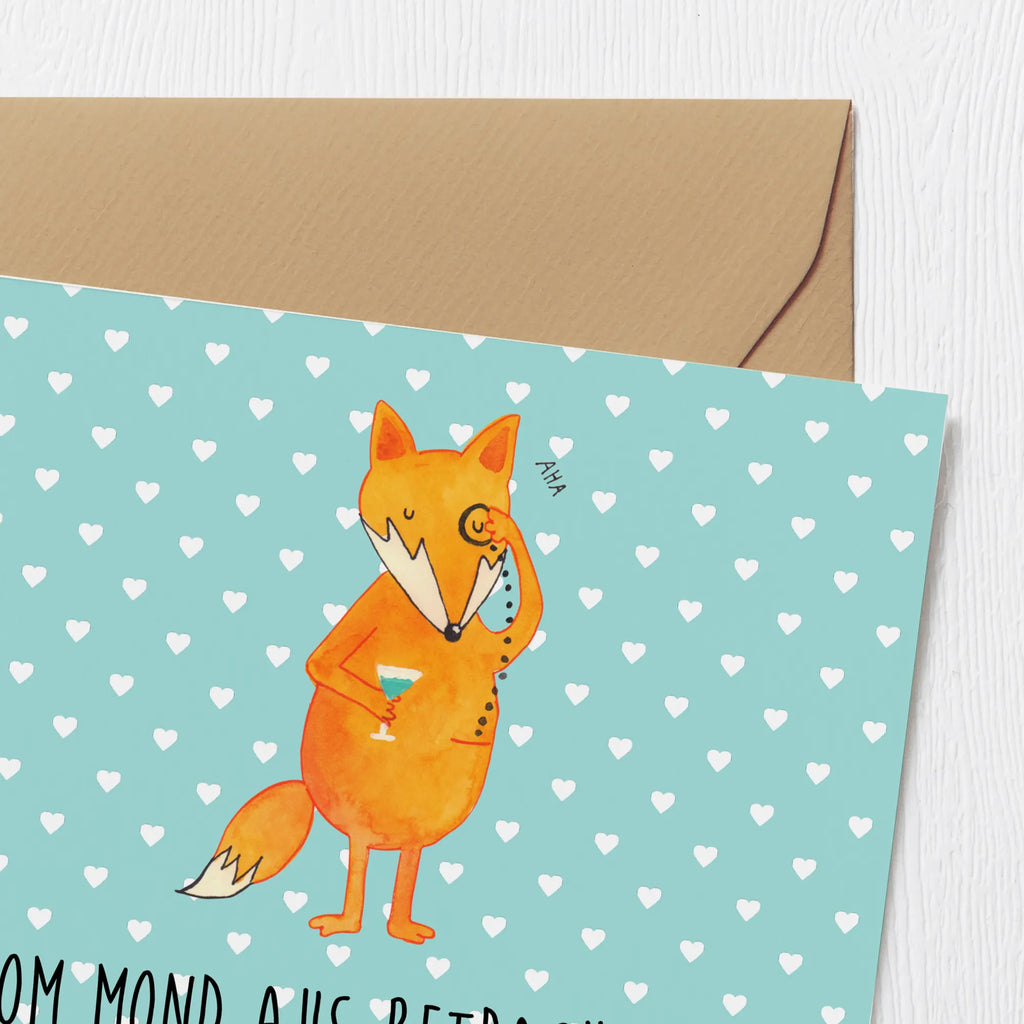 Deluxe Card Fox lord Hochwertige Grußkarte, Karte, Hochzeitskarte, Einladungskarte, Glückwunschkarte, Geburtstagskarte, Klappkarte, Grußkarte, Hochwertige Klappkarte, Fuchs, Liebeskummer Geschenk, tröstende Worte, Spruch lustig, Füchse, Motivation Spruch, Problemlösung