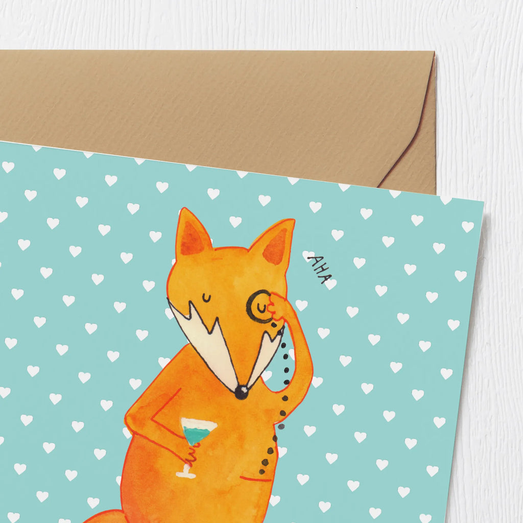 Deluxe Card Fox lord Hochwertige Grußkarte, Karte, Hochzeitskarte, Einladungskarte, Glückwunschkarte, Geburtstagskarte, Klappkarte, Grußkarte, Hochwertige Klappkarte, Fuchs, Liebeskummer Geschenk, tröstende Worte, Spruch lustig, Füchse, Motivation Spruch, Problemlösung