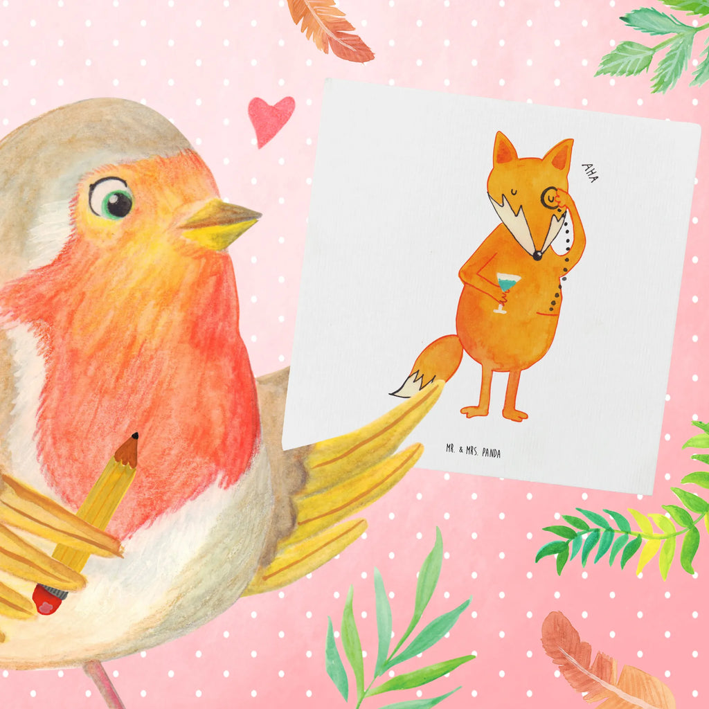 Deluxe Card Fox lord Hochwertige Grußkarte, Karte, Hochzeitskarte, Einladungskarte, Glückwunschkarte, Geburtstagskarte, Klappkarte, Grußkarte, Hochwertige Klappkarte, Fuchs, Liebeskummer Geschenk, tröstende Worte, Spruch lustig, Füchse, Motivation Spruch, Problemlösung