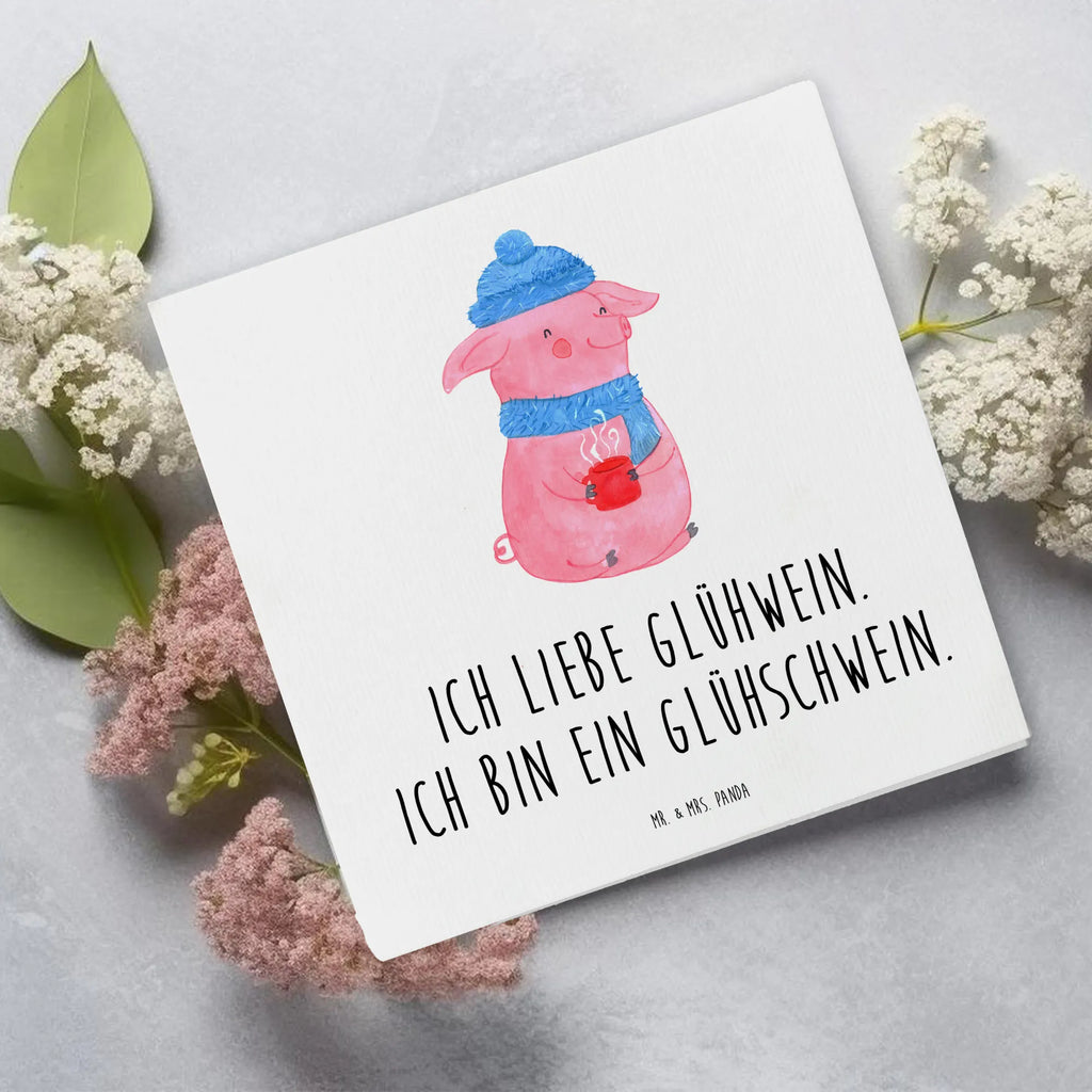 Deluxe Karte Schwein Glühwein Geburtstagskarte, Hochzeitskarte, Klappkarte, Hochwertige Grußkarte, Einladungskarte, Glückwunschkarte, Hochwertige Klappkarte, Karte, Grußkarte, Winter, Weihnachten, Weihnachtsdeko, Nikolaus, Advent, Heiligabend, Wintermotiv, Glühwein, Weihnachtsmarkt, Glühschwein, Punsch