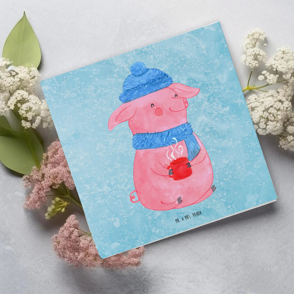 Deluxe Karte Schwein Glühwein Geburtstagskarte, Hochzeitskarte, Klappkarte, Hochwertige Grußkarte, Einladungskarte, Glückwunschkarte, Hochwertige Klappkarte, Karte, Grußkarte, Winter, Weihnachten, Weihnachtsdeko, Nikolaus, Advent, Heiligabend, Wintermotiv, Glühwein, Weihnachtsmarkt, Glühschwein, Punsch