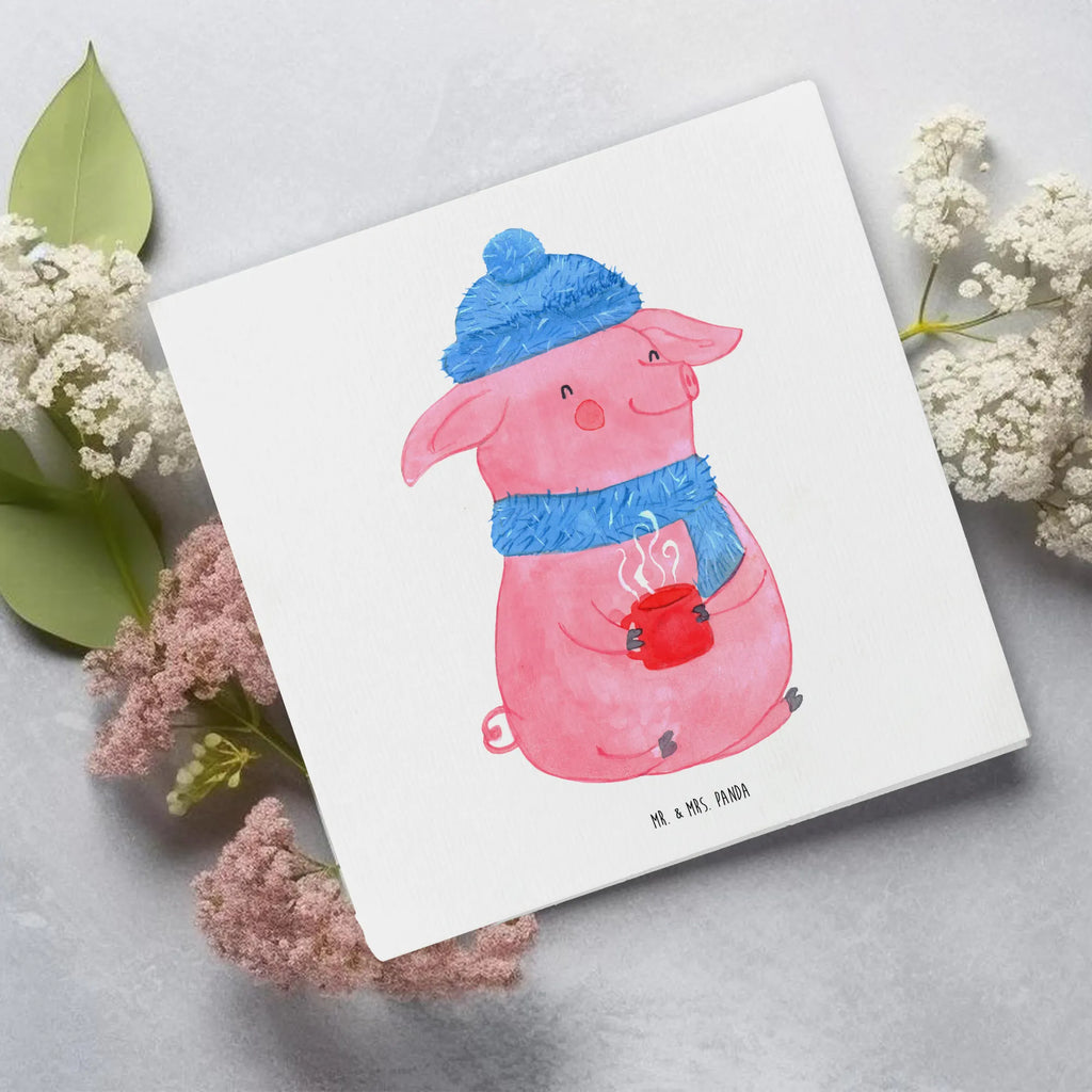 Deluxe Karte Schwein Glühwein Geburtstagskarte, Hochzeitskarte, Klappkarte, Hochwertige Grußkarte, Einladungskarte, Glückwunschkarte, Hochwertige Klappkarte, Karte, Grußkarte, Winter, Weihnachten, Weihnachtsdeko, Nikolaus, Advent, Heiligabend, Wintermotiv, Glühwein, Weihnachtsmarkt, Glühschwein, Punsch