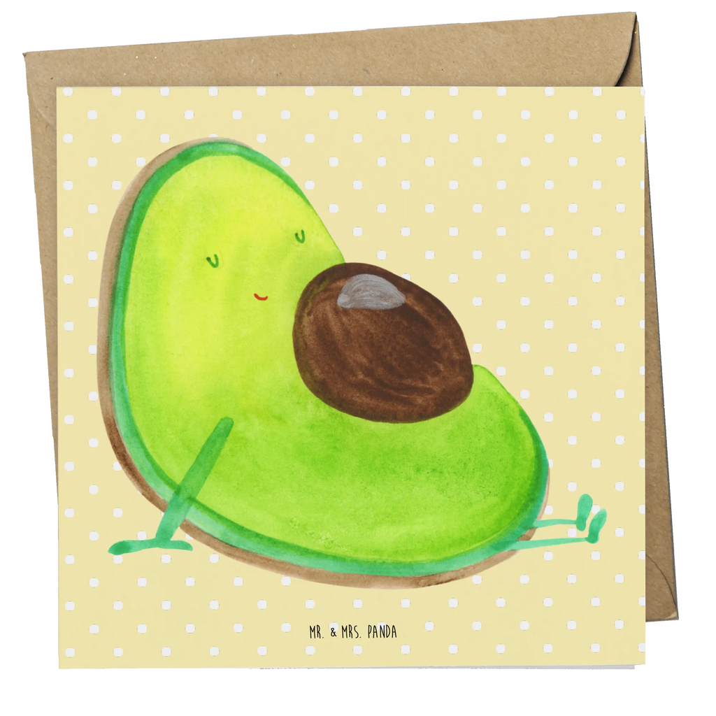 Deluxe Karte Avocado Schwangerschaft Hochzeitskarte, Karte, Einladungskarte, Glückwunschkarte, Klappkarte, Hochwertige Grußkarte, Grußkarte, Geburtstagskarte, Hochwertige Klappkarte, Avocado, Veggie, Vegan, Gesund, schwanger, Babyshower, Schwangerschaft, Babyparty