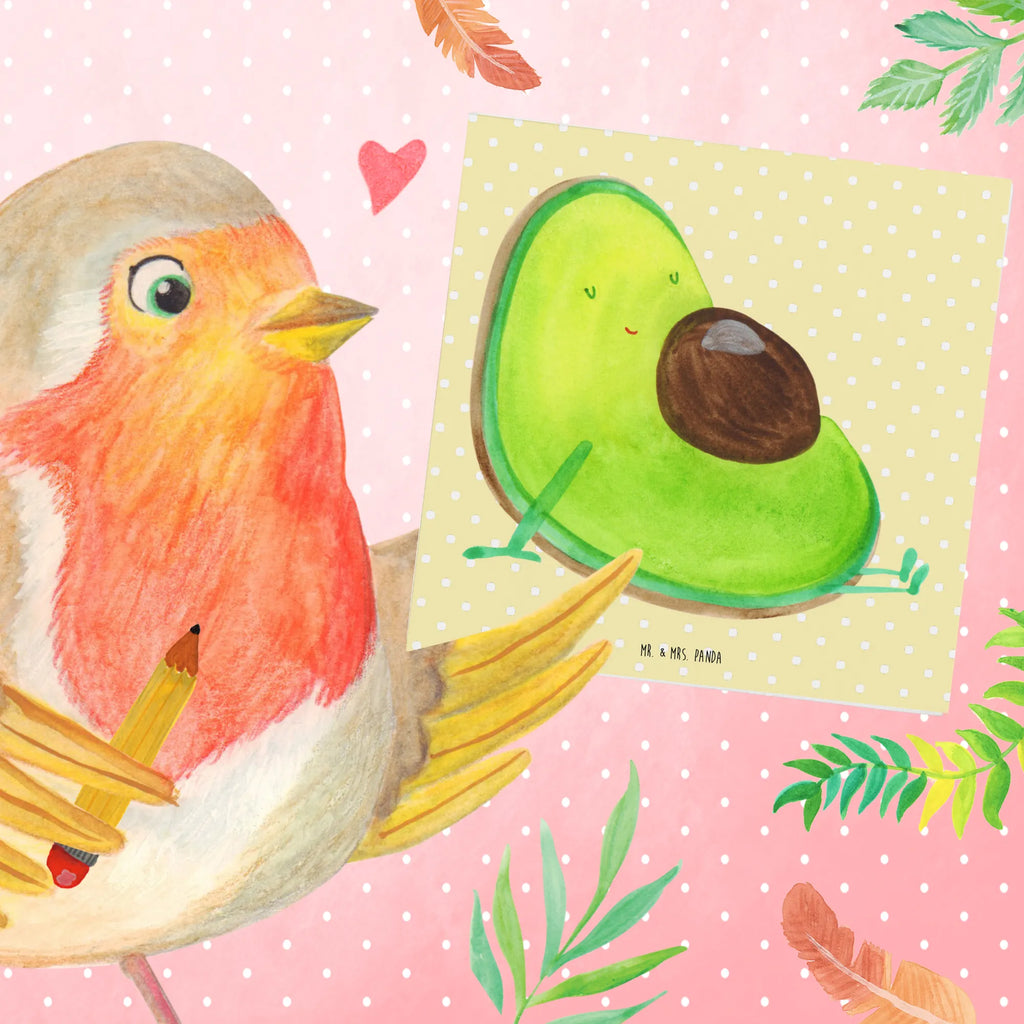 Deluxe Karte Avocado Schwangerschaft Hochzeitskarte, Karte, Einladungskarte, Glückwunschkarte, Klappkarte, Hochwertige Grußkarte, Grußkarte, Geburtstagskarte, Hochwertige Klappkarte, Avocado, Veggie, Vegan, Gesund, schwanger, Babyshower, Schwangerschaft, Babyparty