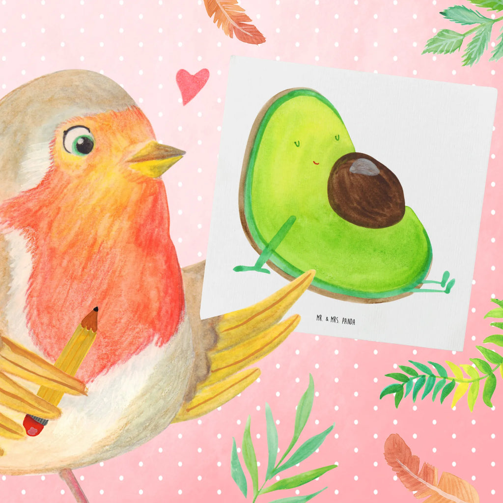 Deluxe Karte Avocado Schwangerschaft Hochzeitskarte, Karte, Einladungskarte, Glückwunschkarte, Klappkarte, Hochwertige Grußkarte, Grußkarte, Geburtstagskarte, Hochwertige Klappkarte, Avocado, Veggie, Vegan, Gesund, schwanger, Babyshower, Schwangerschaft, Babyparty